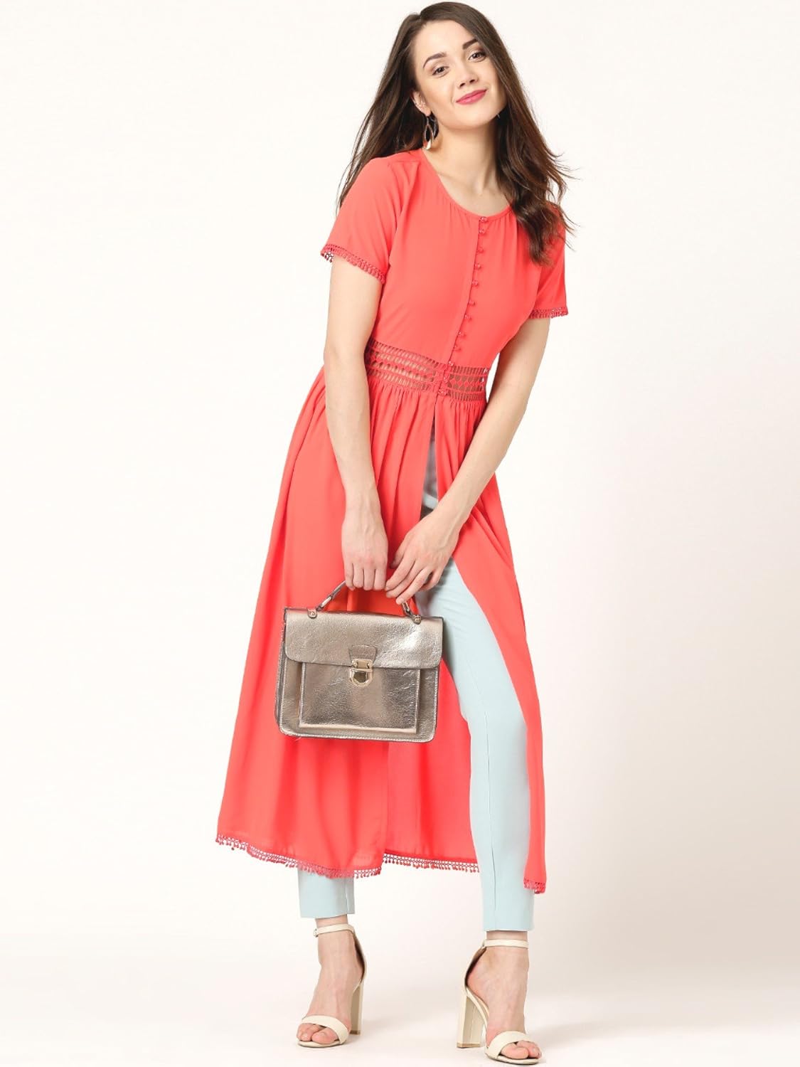 marie claire women's a-line dress (mc10209a--xl, pink, x-large)