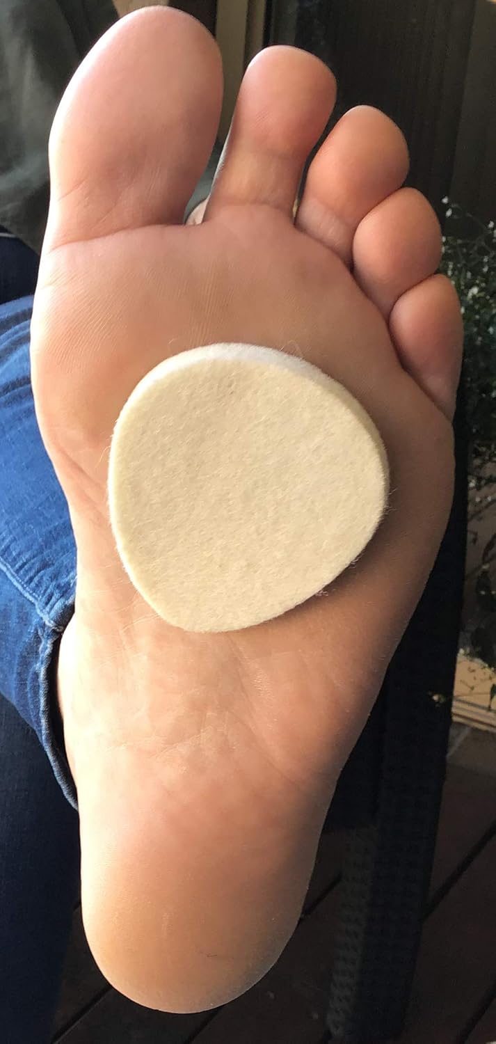 12-Pack-Metatarsal Foot Pads,Ball of Foot Cushion for Foot Pain Relief,Soft Support,for Men & Women.1/4"Thick,3M Adhesive-by Keepa: Health & Personal Care