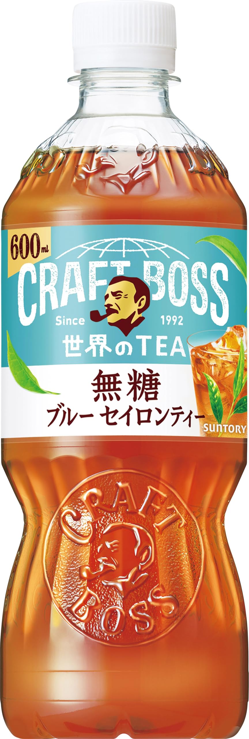 サントリー ボス BOSS クラフトボス ブルー セイロンティー無糖 紅茶 600ml×24本商品画像
