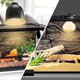 LUCKY HERP Reptile Heat Lamp Bulb 2 Pack 100W E27 Basking Spotlight view 5