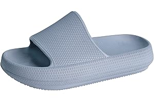 WYSBAOSHU Kids Cloud Slides Girls Boys Slip On Slide Sandals Comfort Non-Slip Thick Sole Slippers Summer Shower Shoes Pool Beach Water Shoes