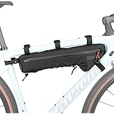 Rhinowalk Bicycle Front Frame Bag Bike Under Top Tube Triangle Waterproof Bag 2.4L Cycling Accessories Nylon Pack Pouch for MTB Road Bike Cycling Commuting and Outdoor Adventures