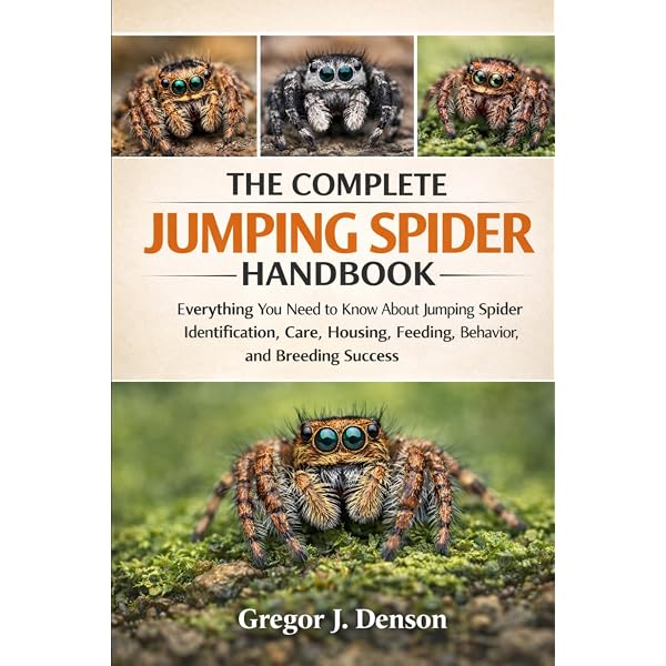 THE COMPLETE JUMPING SPIDER HANDBOOK: Everything You Need to Know