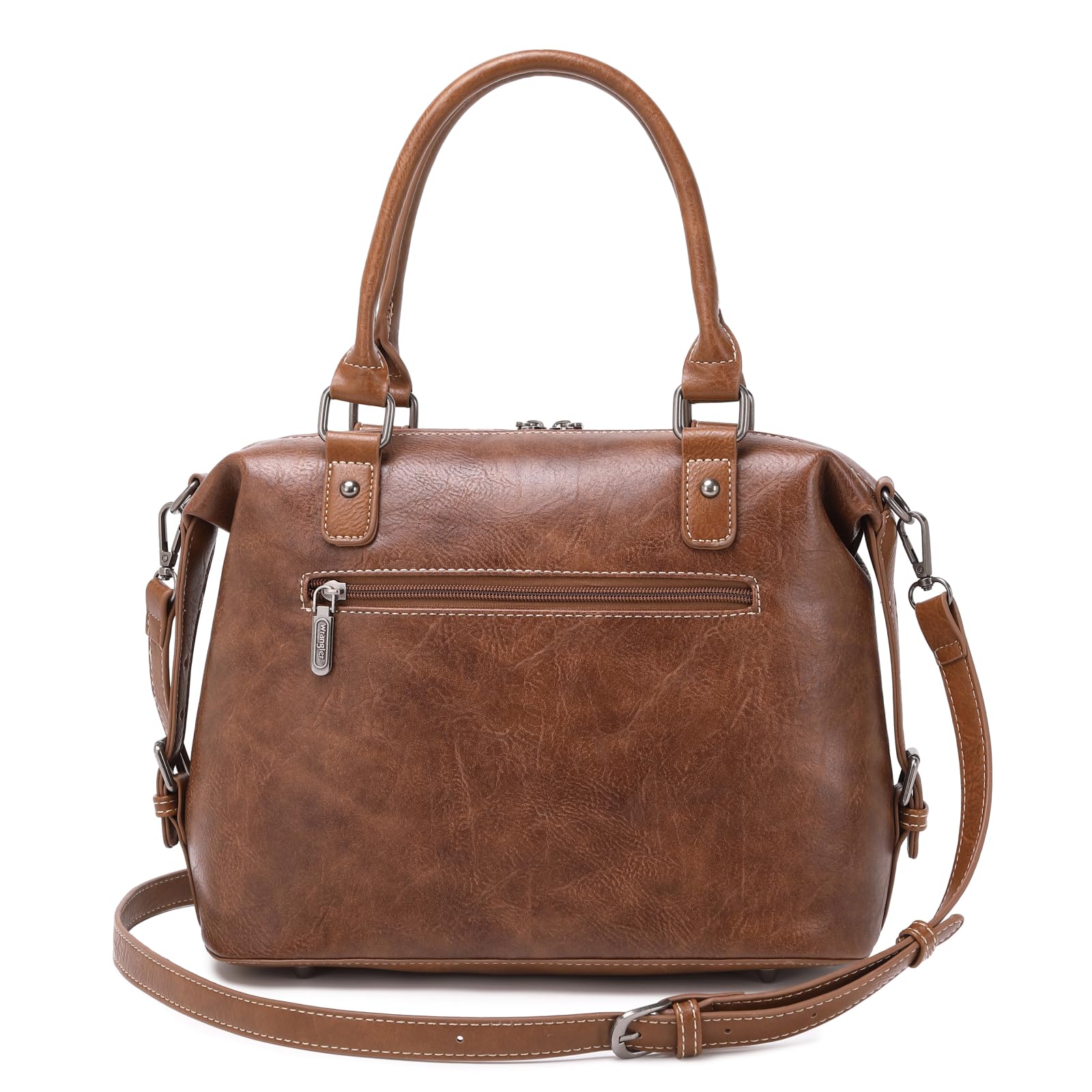 Wrangler Doctor Bag Top Handle Purse Hobo Shoulder Barrel Satchel Handbags for Women