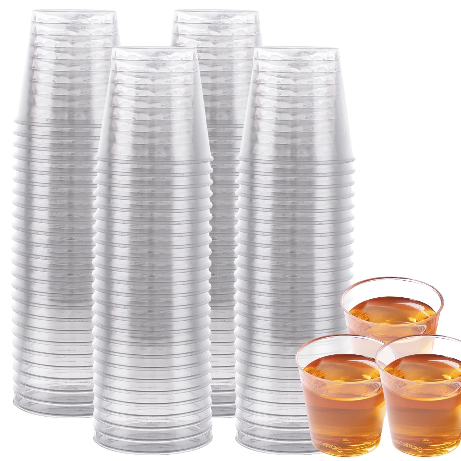 ASelected 100Pcs Plastic Shot...