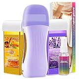Roll On Wax Warmer for Hair Removal - Hawcay Purple