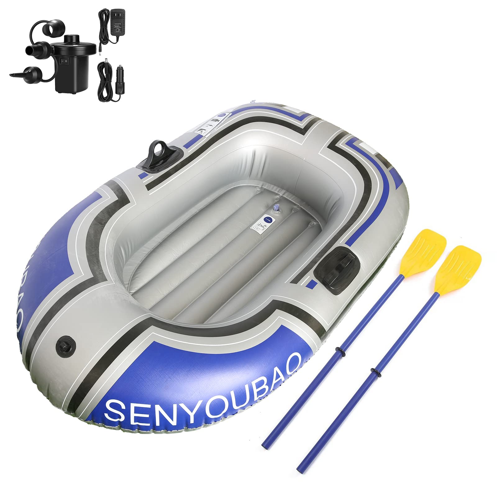 Float Rafft BESTHLS Inflatable Boat Float Raft for Swimming Pool and Lake Safe ...