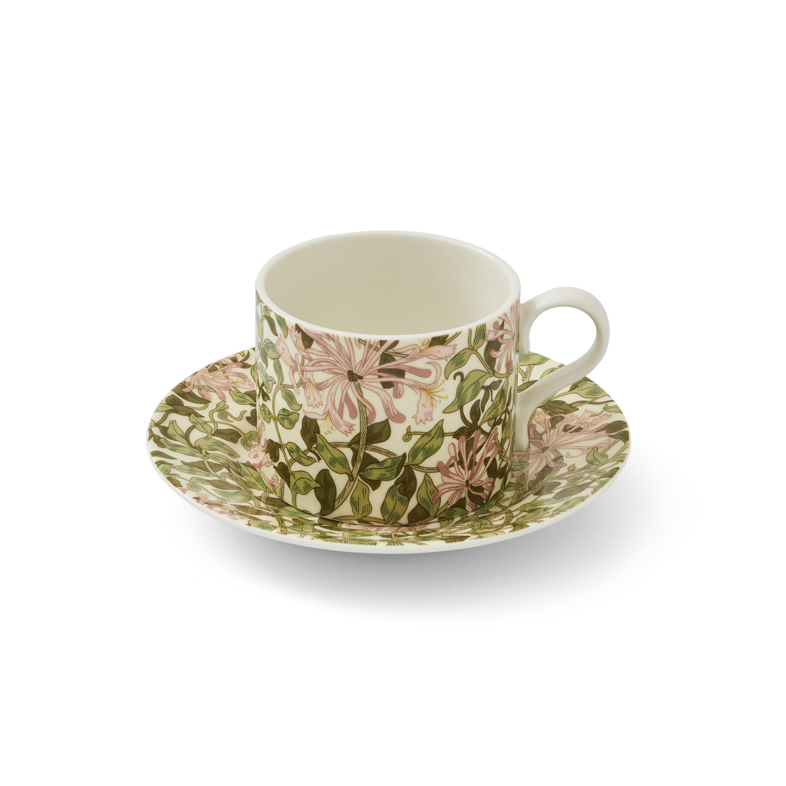 Morris and Co Tea Cup & Saucer Honeysuckle