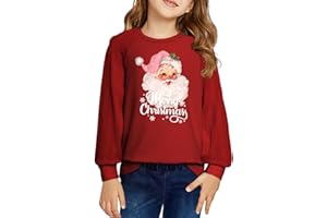 blibean Girls Fall Sweatshirt Tween Crewneck Cable Knit Tops Size 6-15 Years