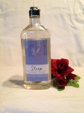 Bath & Body Works Aromatherapy Sleep - Lavender + Vanilla Body Wash & Foam Bath, 10 Fl Oz