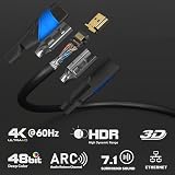 KabelDirekt 4K HDMI Cable 7.5m to 22.5m German-Engineered HDR ARC view 2