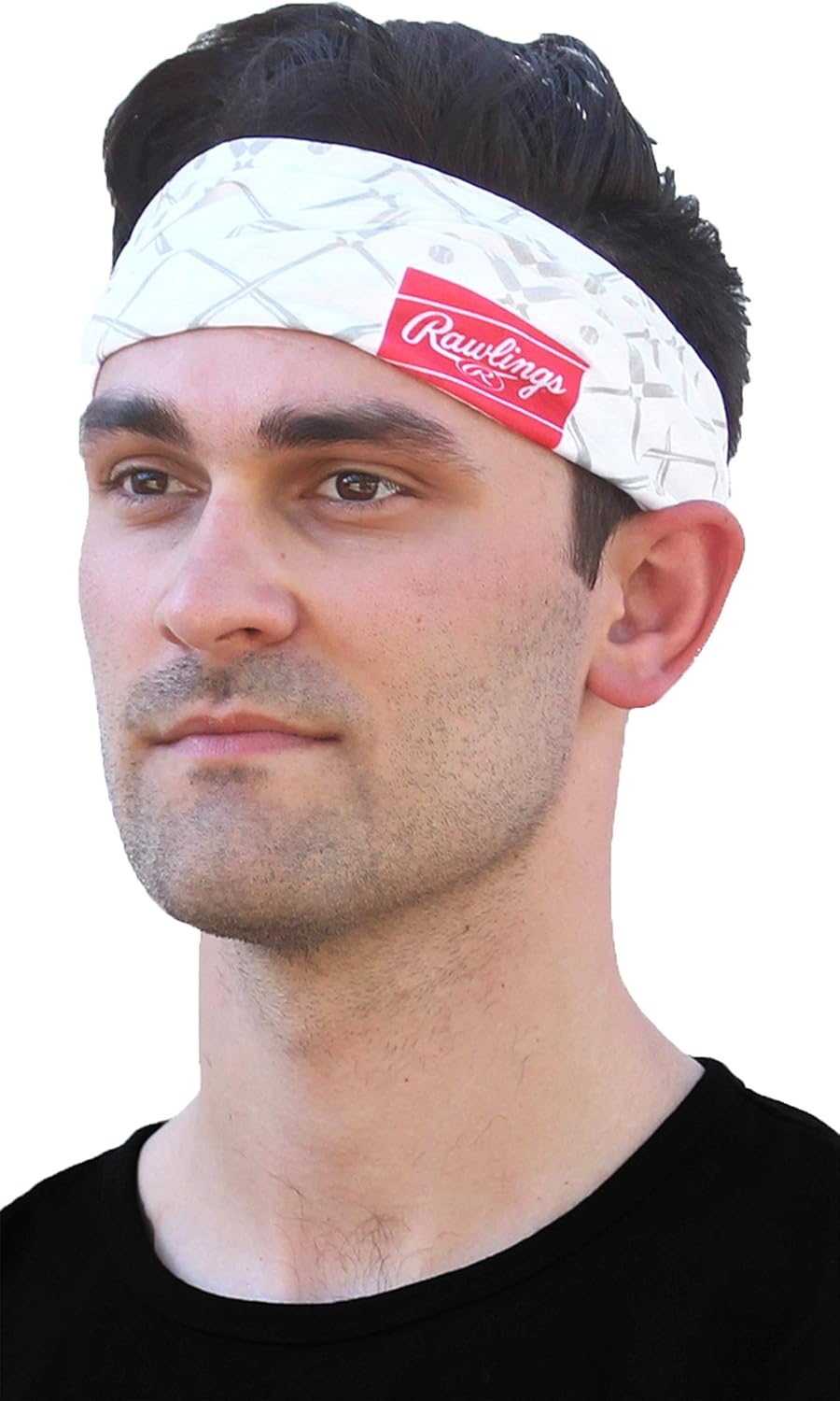 Rawlings Multi-Functional Face, Neck and Head Gaiter - White Baseball Stitched : Sports & Outdoors