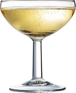 Arcoroc ARC 11945 Ballon Sektschale, Sektglas, 130ml, Glas, transparent, 12 Stück