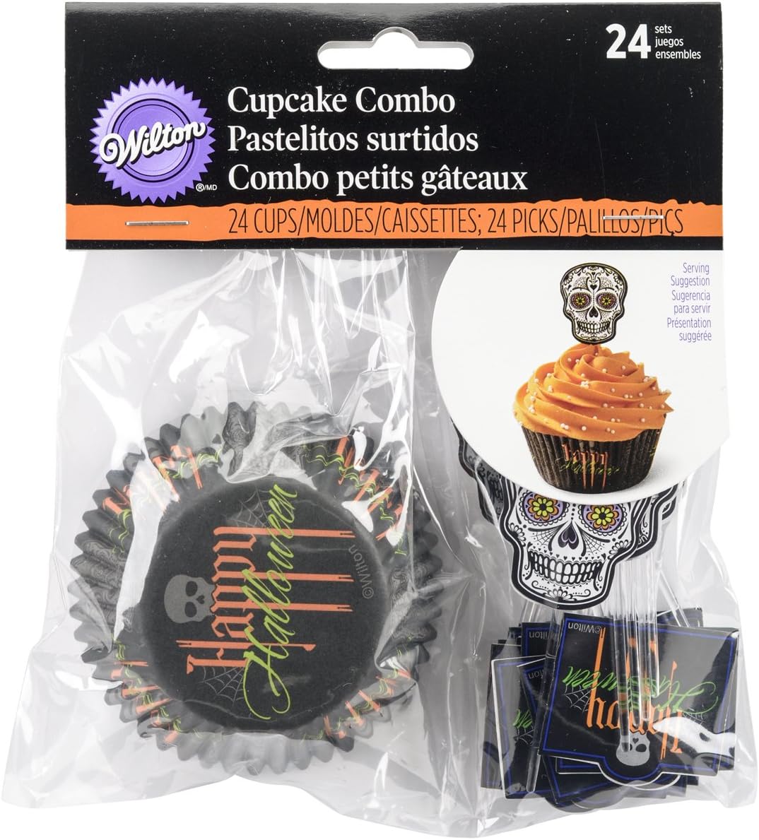 Wilton Deadly Soiree Cupcake Combo Pack, Assorted