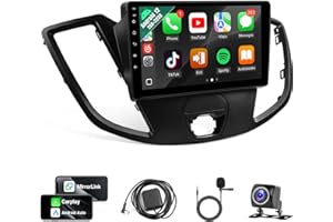 Leadfan Car Stereo for Ford Transit 2013 2014 2015 2016 2017 2018 2019 Wireless CarPlay Android Auto, 9 Inch IPS Touchscreen,