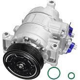 TadaMark New AC Air Conditioner Compressor w/Clutch | 2007-2016 for Audi A4 2.0L, for A4 1.8L 2007-2012, for A5 08-12, for allroad 13-16, for Q3 Quattro 13-14, for Q5 PHEV 10-20