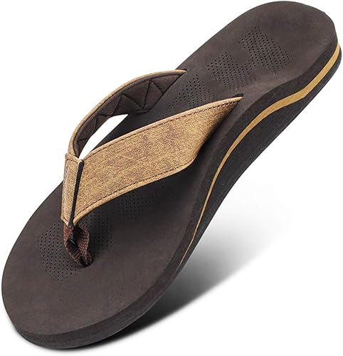 best flip flops for flat feet men