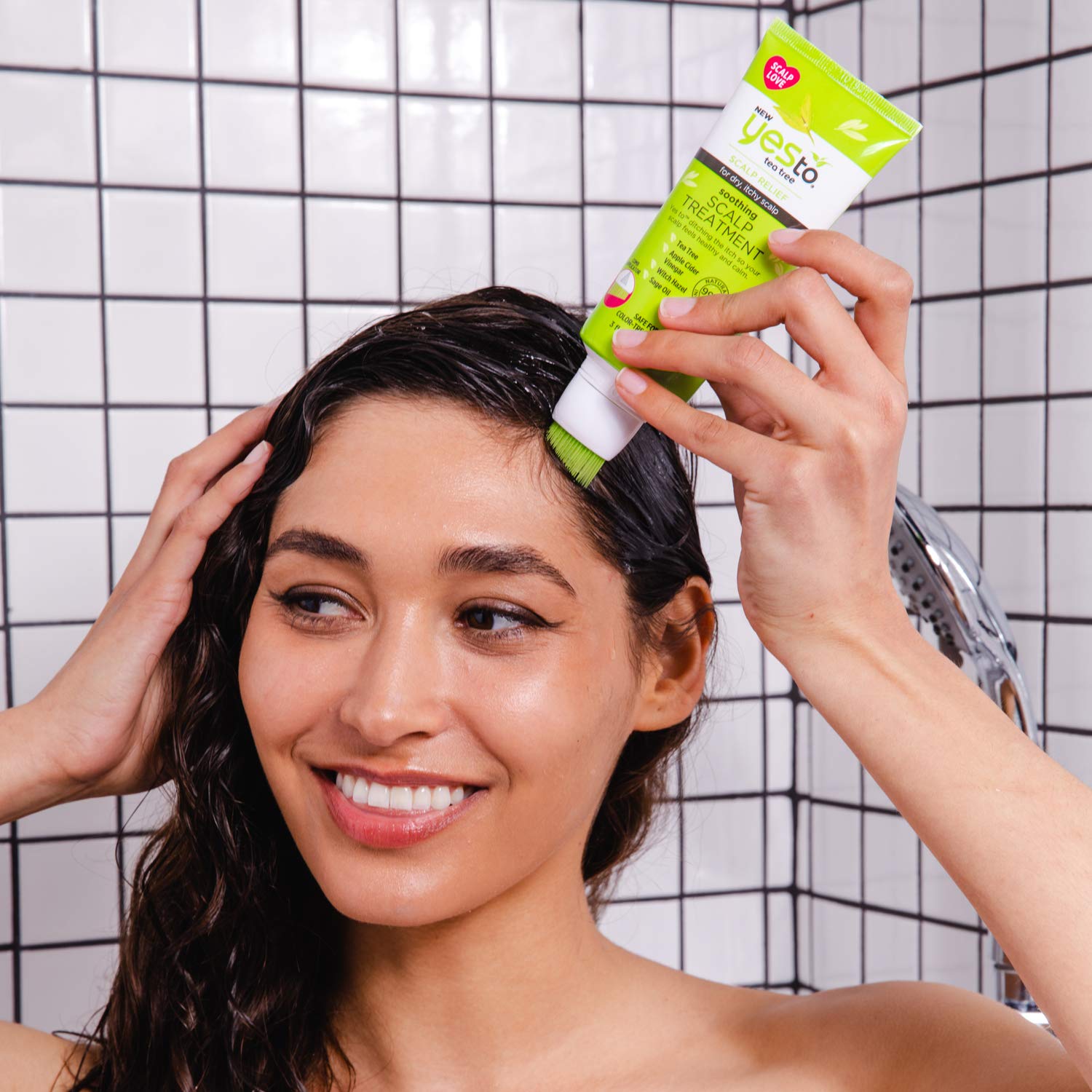 Yes To Tea Tree Scalp Relief Soothing Scalp Treatment for Dry Itchy Scalps, 3 Fluid Ounce : Beauty