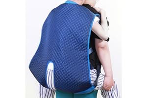 HEINALOUS Patient Transfer Belt Lift Sling, Transferring Belt, for Carrying Up and Down Stairs to Bed, Wheelchair, Chair, Car, Vehicle, for Elderly, Handicapped, Disabled, Bedridden, Blue (Blue)