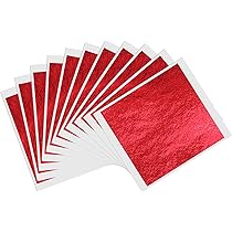 400 Sheets Imitation Gold Foil Paper - 4 Colors (Gold, Silver, Rose Gold, Antique Silver) For Crafts, Nail Art & Decor