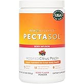 PectaSol Modified Citrus Pectin – 551g Berry Powder – Total-Body Health Supplement to Support Heart, Immune System, Inflammation Response & Healthy Aging + Maintain Healthy Galectin-3 Levels