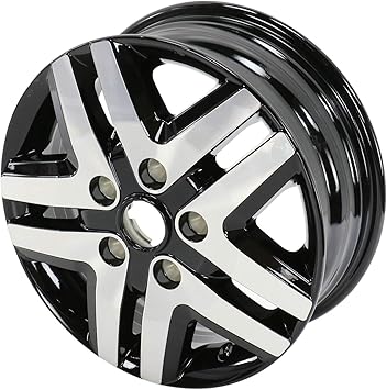 Leichtmetall Felge Schwarz Silber 16 Zoll Original Fiat 1382535080 Amazon De Auto