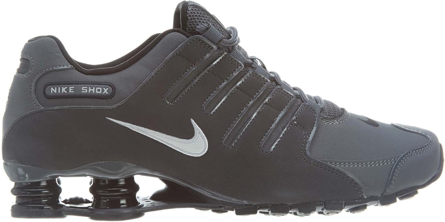 tenis nike shox masculino cinza