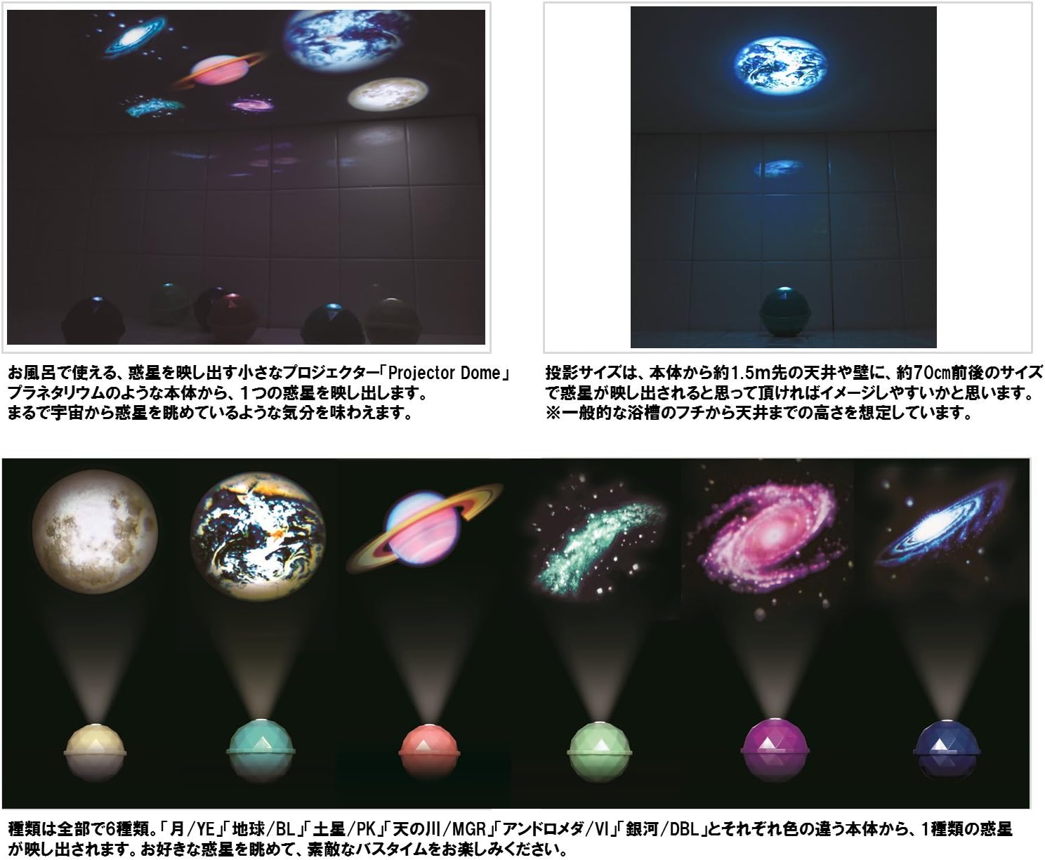 Amazon Com Dreams Usa Projector Dome Planet Saturn Home Kitchen