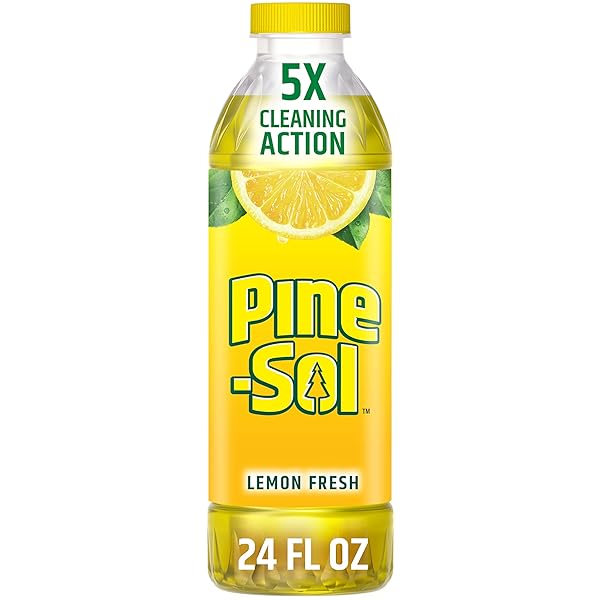 PINE-SOL MULTI-SURFACE CLEANER, LEMON FRESH, 24 FLUID OUNCES...