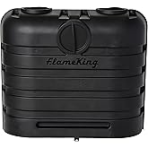 Flame King Dual 20LB LP Tank Light Plastic Heavy Duty Cover Plastic Propane Tank Cover YSN-PCC - View #2