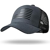 Oversize XXL American Flag Trucker Hat Sport Snapback Hat, Large Size Breathable Mesh Baseball Cap for Men Big Head