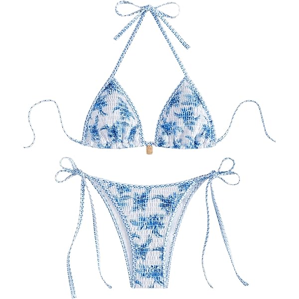 Amazon.com: SHENHE Women's Triangle Bikini 2 Piece Swimsuit