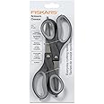 Fiskars Everyday Softgrip Titanium Scissors (8") - 2pk