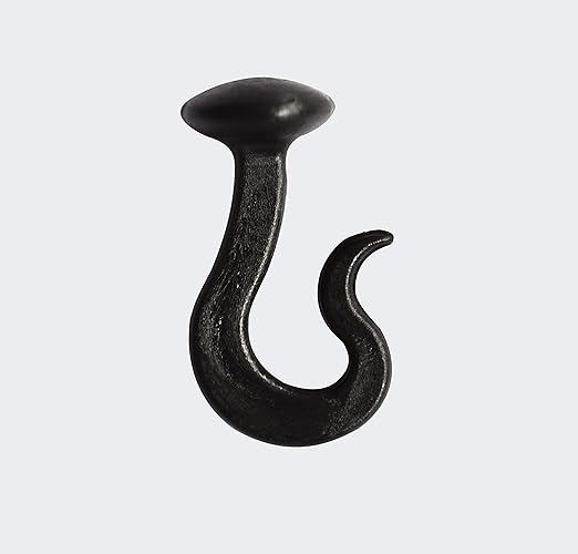 APEX GARDEN Plastic Hooks for Gazebo Curtains and Mosquito Netting/and