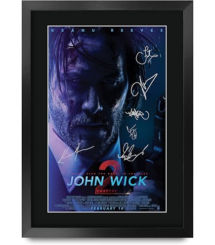 Poster The Dark Knight Signé - Cadre A2 (470x640 Mm) - Reproduction Qualité Collectionneur - Idée Cadeau Fan De Cinéma