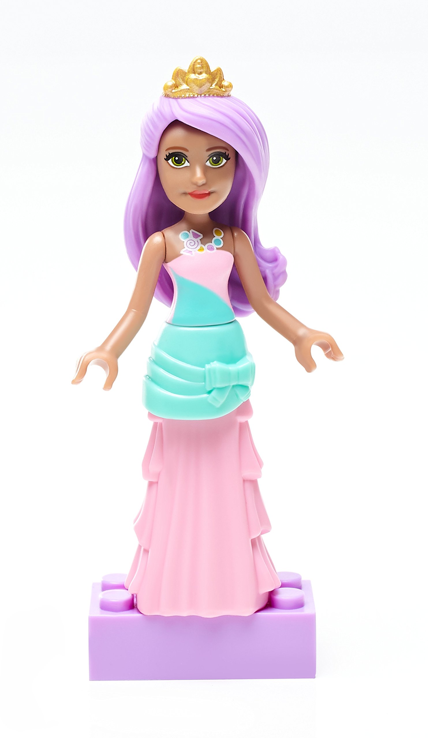 Mega Construx Barbie Sweetville Candy Princess Mini Figure Playset