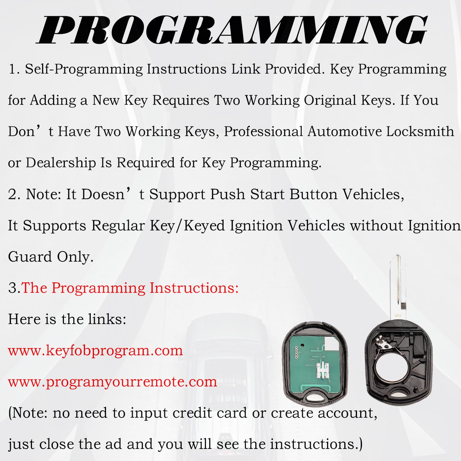 MechanMagic Key Fob Replacement Fits for CWTWB1U793 Ford F-150 2004-2014 F-250 F-350 F-450 Flex 2009-2017 Explorer 2001-2015 Escape Ranger Fusion Econoline Mercury Keyless Entry Remote Control 2 Sets