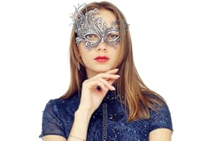 MYMENU Masquerade Mask for Women Venetian Lace Eye Mask For Party Prom Ball Costume Mardi Gras