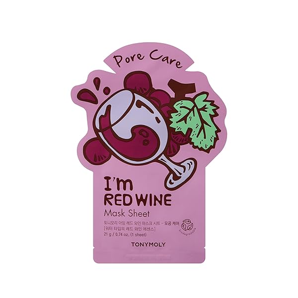 TONYMOLY MULLED WINE MASK & BODY SERUM SET – HOLIDAY SKINCARE GIFT, SECRET SANTA GIFT, OR WHITE ELEPHANT EXCHANGE IDEA, 4-PIECE HYDRATING & PORE REFINING SET