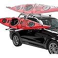 TOOENJOY Elevate Lift Assist Roof Rack, SUV Bike Kayak Carrier Elevating Assist Camping Multiple Loading