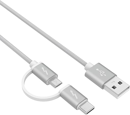 Amazon Co Jp 2 In 1 Micro Usb Type C通用 Superer 京セラ対応 充電ケーブル Kyocera Gratina グラティーナ Kyf37 Kyf32 Kyf36 Kyf38 Kyf39 Kyv48 502kc 503kc 402kc Android One S4 S6 S8 かんたんケータイ Basio Dignoシリーズ Au Qua Tab Kyt31などのスマホ