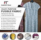FT Fashion Track Iron On Fusible Interfacing 90 cm Medium Weight White view 7