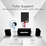 Gigastone 1TB Gaming Plus Micro SD Card Nintendo Switch 1 USB C Reader 4K view 3