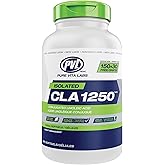 PVL Isolated CLA 1250 – Weight-Loss Supplement – Stimulant-Free Fat Burner and Metabolism Booster – Diet Pills for Lean Muscl