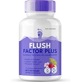 Flush Factor Plus Capsules, FlushFactor Plus Supplement Pills, Flush FactorPlus Maximum Strength, Flexibility &amp; Healthy Legs, FlushFactorPlus Advanced Formula, Flush Factor Plus Reviews (60 Capsules)