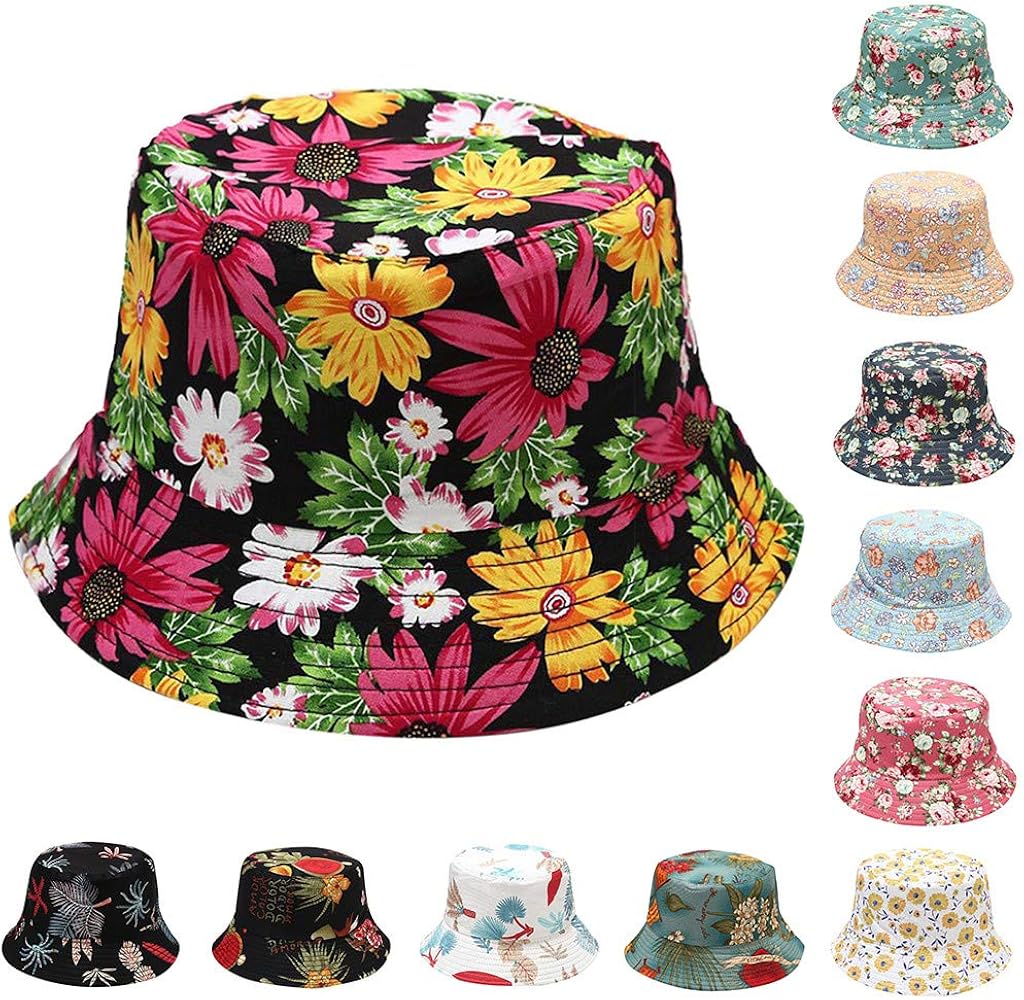 floral fisherman hat