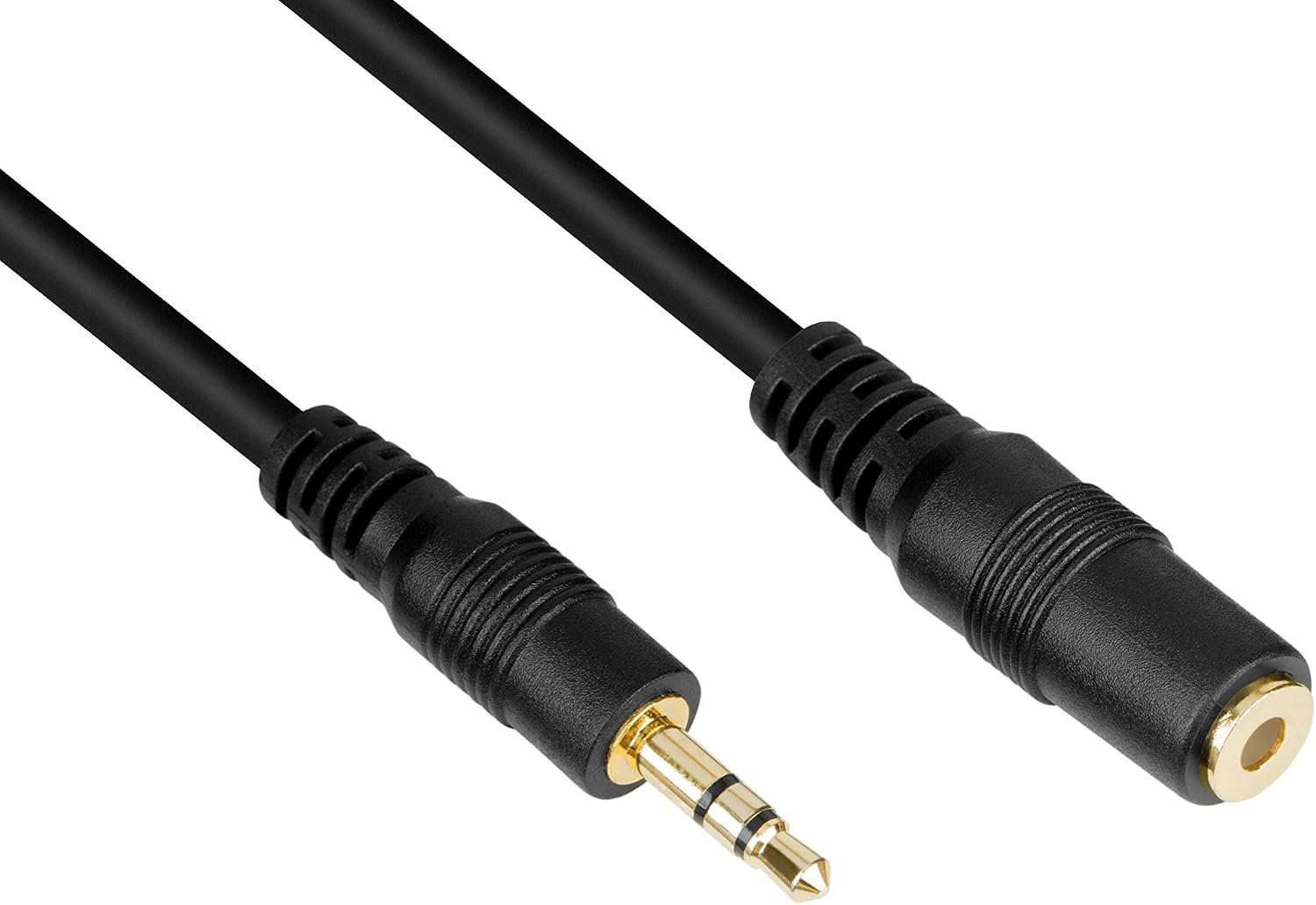 Movo MC20 3.5mm Audio Cable - 3.5mm TRS Female to Male 20ft Extension Cord for Microphones Headphones, and More - Image 4