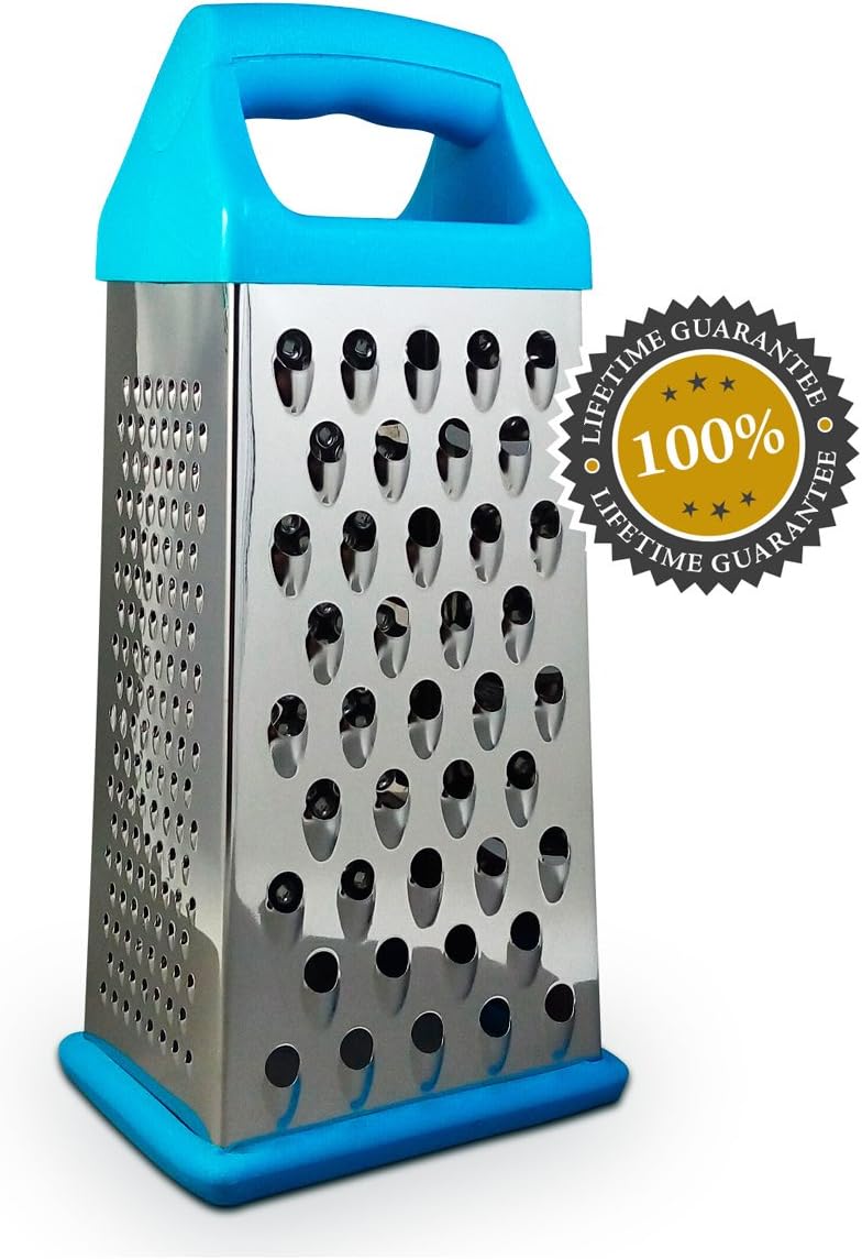 Spring Clearance Sale! Vitabliss Cheese Grater - Best Box Grater for Cheese and Vegetable, Ginger