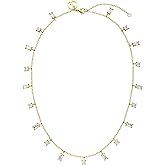 Purelei® Powder Necklace – stainless steel jewelry – Waterproof chain –15.75-17.72 inches adjustable length – Fashion jewelry for your individual look