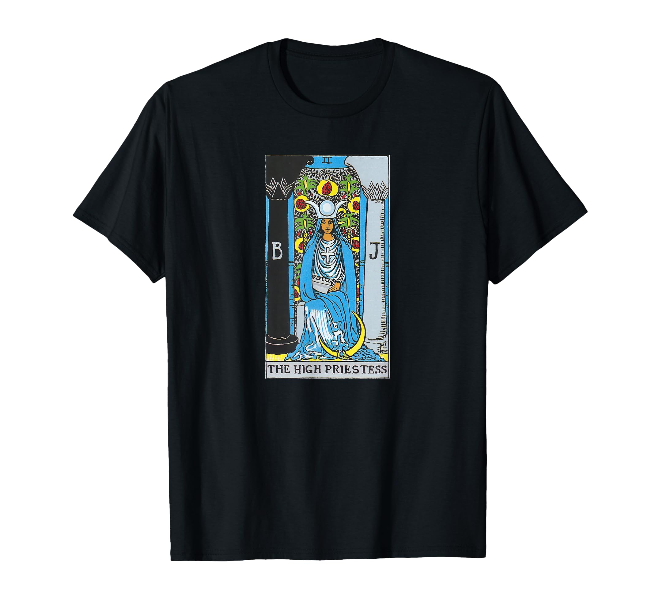 The High Priestess Tarot Card T-Shirt